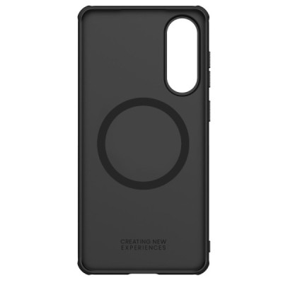 Nillkin Frosted Shield Pro Magnetic Samsung Galaxy S25 Edge Black Plastic Case Cover - Black | Priedai.lt