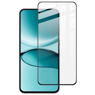 Samsung Galaxy S25 FE "IMAK" Tempered Glass reinforced protection black full coverage protective screen glass | Priedai.lt