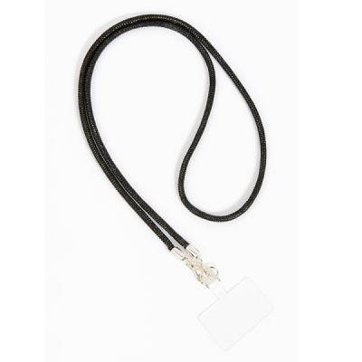"Yilian" Body Phone Lanyard - Black | Priedai.lt