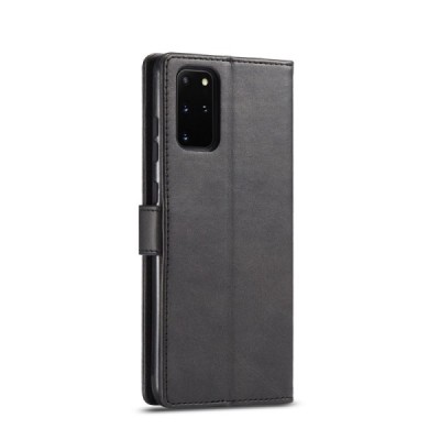 Samsung Galaxy  S20+ LC IMEEKE Flip Book Case Cover - Black | Priedai.lt