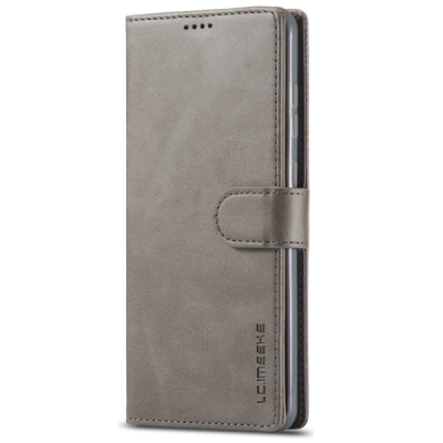 Samsung Galaxy  S20+ LC IMEEKE Flip Book Case Cover - Grey | Priedai.lt