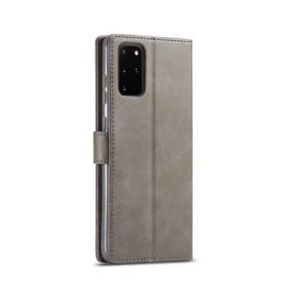 Samsung Galaxy  S20+ LC IMEEKE Flip Book Case Cover - Grey | Priedai.lt