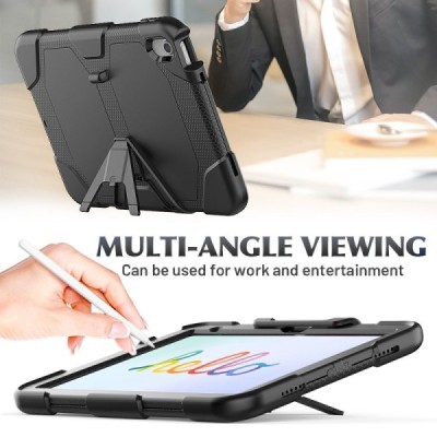 Apple iPad 11 2025 / iPad 10.9 2022 Reinforced Protection Case - Black - Back | Priedai.lt