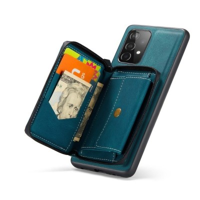 Samsung Galaxy A52 / A52s „JEEHOOD“ Wallet green case - cover | Priedai.lt