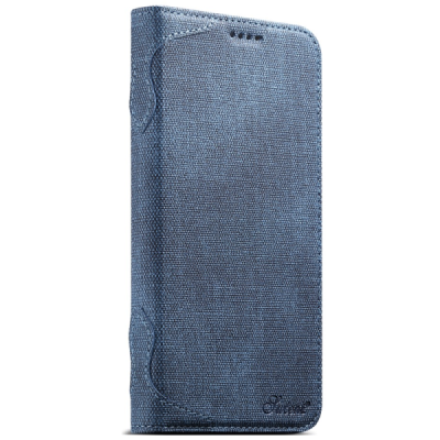 Apple iPhone 16 Pro „SUTENI“ MagSafe Retro Solid Flip Case Book - blue | Priedai.lt