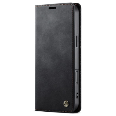 Apple iPhone 16 Pro Max CaseMe Retro Skin Case Book - Black | Priedai.lt