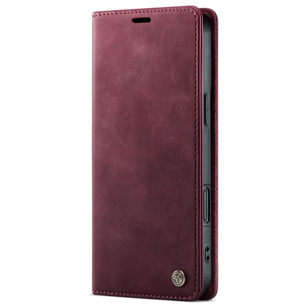 „CaseMe“ Retro Skin Case - burgundy (iPhone 16 Pro Max)