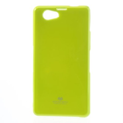 Sony Xperia Z1 Compact žalias Mercury kieto silikono (TPU) dėklas / Priedai.lt