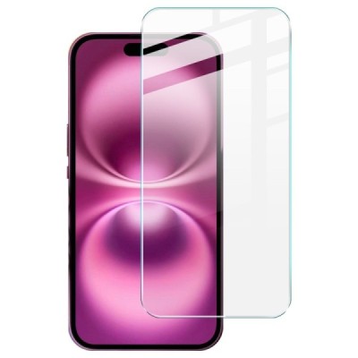 Apple iPhone 17 / 17 Pro "IMAK" enhanced protection transparent protective screen glass | Priedai.lt