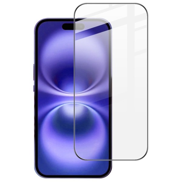 "IMAK" Tempered Glass full coverage protective screen glass - black (iPhone 17 Pro Max)