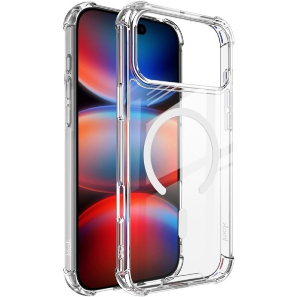 "IMAK" Candy MagSafe Hard Silicone (TPU) Case - transparent (iPhone 17 Pro)