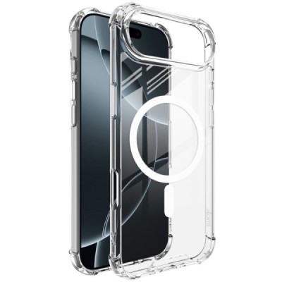 Apple iPhone Air "IMAK" Candy MagSafe Hard Silicone TPU Case Cover - transparent | Priedai.lt