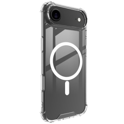 Apple iPhone Air "IMAK" Candy MagSafe Hard Silicone TPU Case Cover - transparent | Priedai.lt