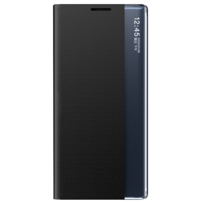 Samsung Galaxy S22 Ultra Baoshi Side Line black flip case cover - booklet | Priedai.lt