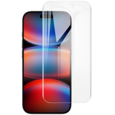 Apple iPhone 17 Pro Max "IMAK" Hydrogel protective transparent (full coverage) screen film | Priedai.lt