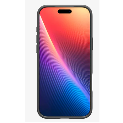 "Spigen" Liquid Air Apple iPhone 17 Pro Black Hard Silicone Case Cover - Back | Priedai.lt