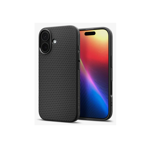 "Spigen" Liquid Air Case - Black (iPhone 17)