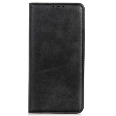 Samsung Galaxy Xcover 5 "Split" black leather flip case - book | Priedai.lt