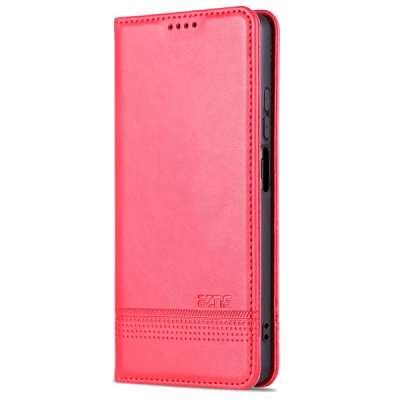 Xiaomi Redmi Note 12 Pro+ "AZNS" Retro Red leather flip case - book | Priedai.lt