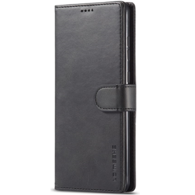 Huawei P smart 2019 (Honor 10 Lite) LC IMEEKE Flip Book Case Cover - Black | Priedai.lt