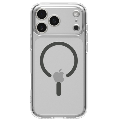 "Spigen" Ultra MagFit Apple iPhone 17 Pro Max clear, transparent Hard Silicone Case Cover | Priedai.lt