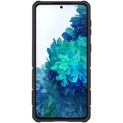 Samsung Galaxy S21+ Nillkin CamShield Armor black case, back with camera protection | Priedai.lt