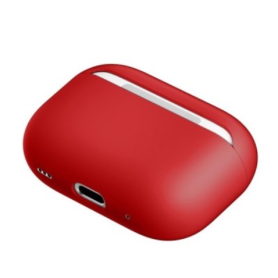 AirPods Pro 2 silicone Red headphone case | Priedai.LT