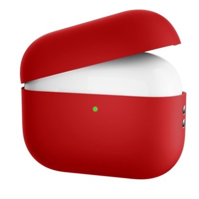 AirPods Pro 2 silicone Red headphone case | Priedai.LT