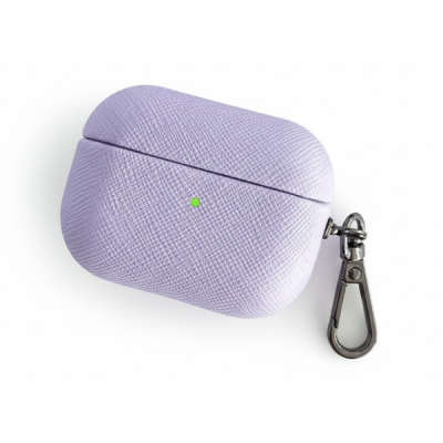 AirPods Pro 2 plastic purple headphone case | Priedai.LT