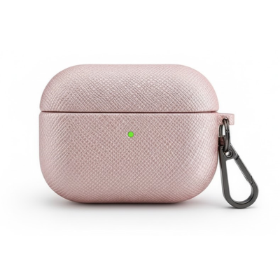 AirPods Pro 2 plastic pink headphone case | Priedai.LT