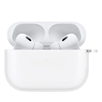AirPods Pro 2 silicone Clear headphone case | Priedai.LT