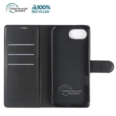 "Eco" Flip Book Case - Black (iPhone 17e / 16e)
