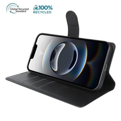 "Eco" Flip Book Case - Black (iPhone 17e / 16e)
