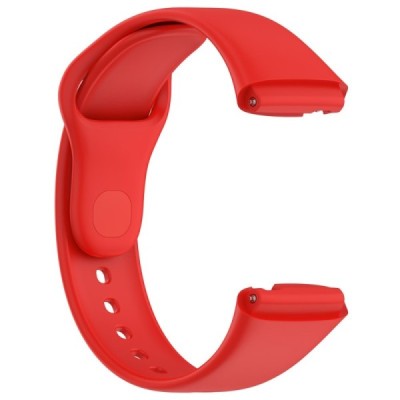 Xiaomi Redmi Watch 3 Lite / Watch 3 Active hard silicone (TPU) Red bracelet | Priedai.lt