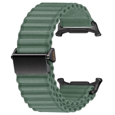 "KALEBOL" smart watch Samsung Galaxy Watch Ultra 47mm fabric green bracelet | Priedai.lt