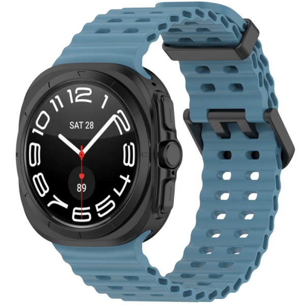 Smartwatch hard silicone (TPU) bracelet - blue (Galaxy Watch Ultra 47mm)