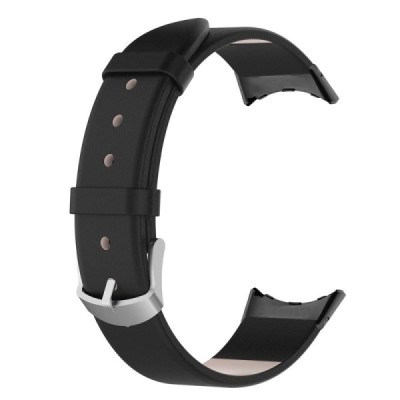 Leather smart watch Google Pixel Watch 3 41mm / Watch 2 / Pixel leather black bracelet | Priedai.lt