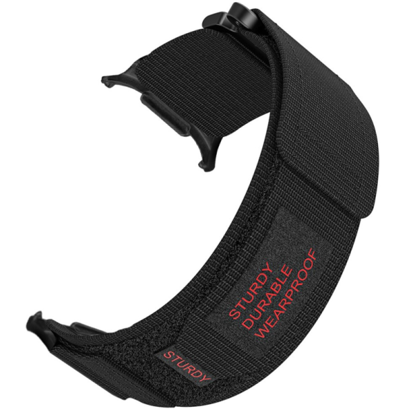 „Strap“ smart watch hard silicone (TPU) bracelet - black (Galaxy Watch Ultra 47mm)