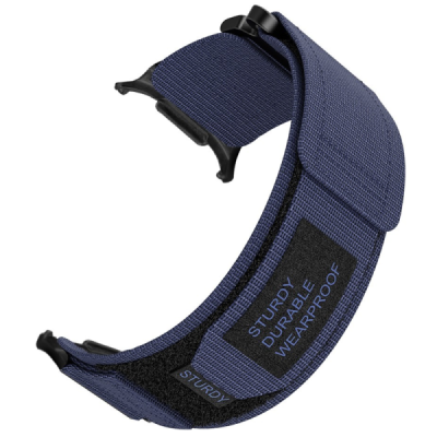 "Strap" smart watch Samsung Galaxy Watch Ultra 47mm fabric blue bracelet | Priedai.lt