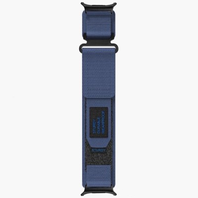 "Strap" smart watch Samsung Galaxy Watch Ultra 47mm fabric blue bracelet | Priedai.lt