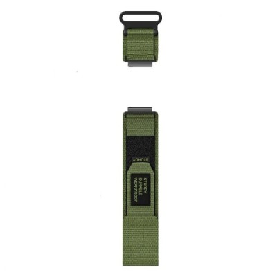 "Strap" smart watch Samsung Galaxy Watch FE 40mm / Watch7 44mm / 40mm Loop fabric green bracelet | Priedai.lt