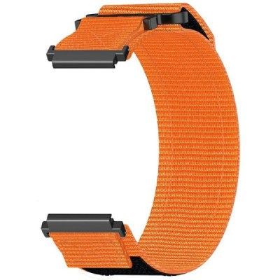 "Strap" smart watch Samsung Galaxy Watch FE 40mm / Watch7 44mm / 40mm Loop fabric orange bracelet | Priedai.lt