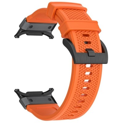 "LEMONDA" Samsung Galaxy Watch Ultra 47mm hard silicone (TPU) orange bracelet | Priedai.lt