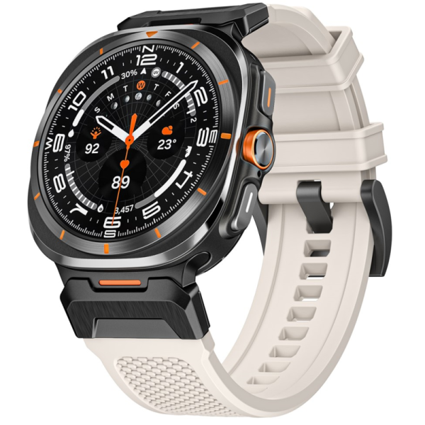 "LEMONDA" Smartwatch hard silicone (TPU) bracelet - sand color (Galaxy Watch Ultra 47mm)