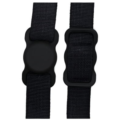 Apple AirTag silicone black item finder case | Priedai.LT