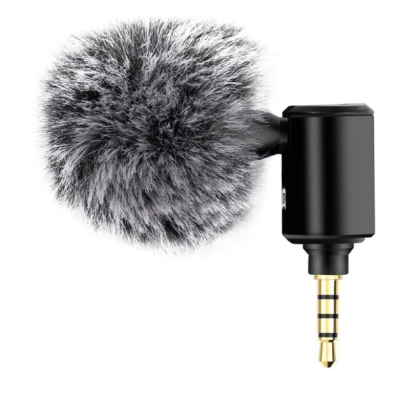 "PULUZ" Mini Stereo Microphone - Black (3.5mm)