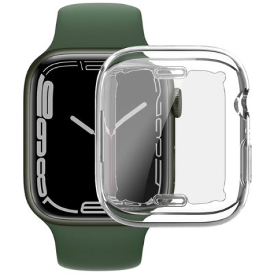 Apple Watch Series 9 / 8 / 7 45mm "IMAK" reinforced protection clear | Priedai.lt