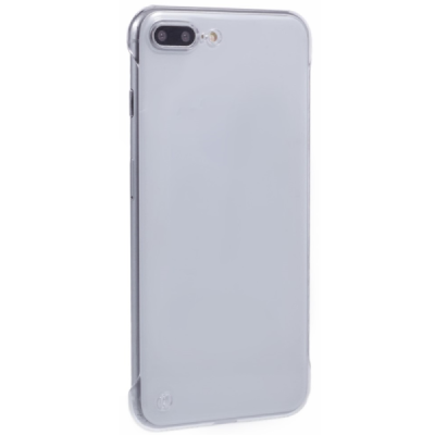 Apple iPhone 7 Plus / 8 Plus plastic transparent (transparent) case - back | Priedai.lt