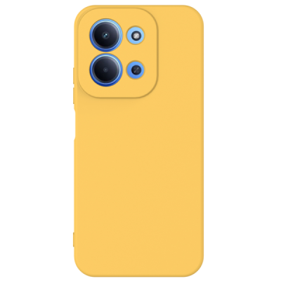 Xiaomi Redmi 15C "Shell" hard liquid silicone (TPU) case yellow - cover | Priedai.lt