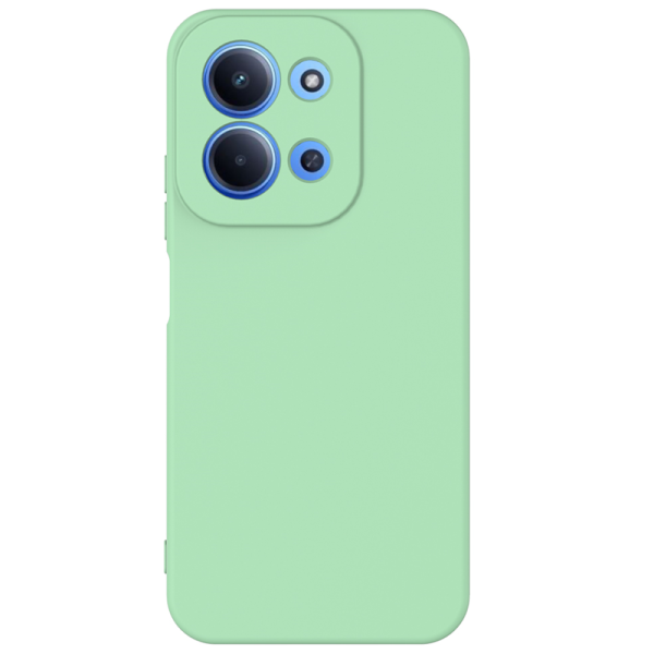 "Shell" hard silicone (TPU) case - green (Redmi 15C)